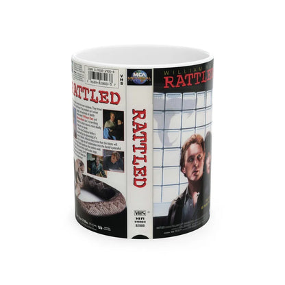 RATTLED (VHS COVER) - White Coffee Mug-11oz-Go Mug Yourself