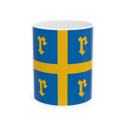 Rauma.lippu (Finland) White Coffee Mug-11oz-Go Mug Yourself