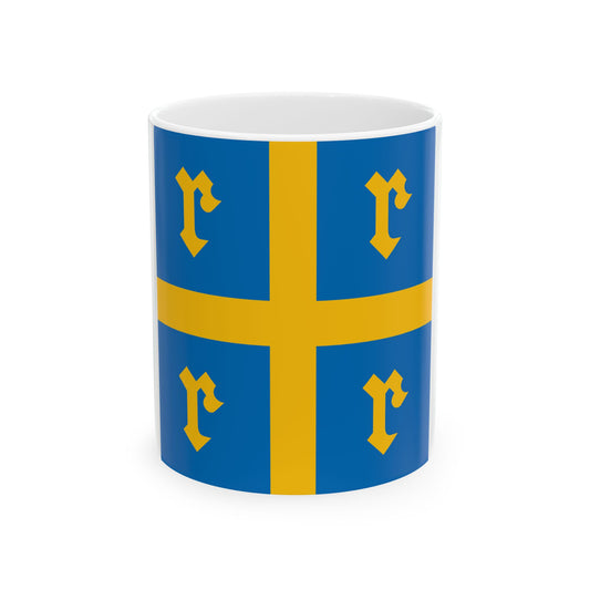 Rauma.lippu (Finland) White Coffee Mug-11oz-Go Mug Yourself