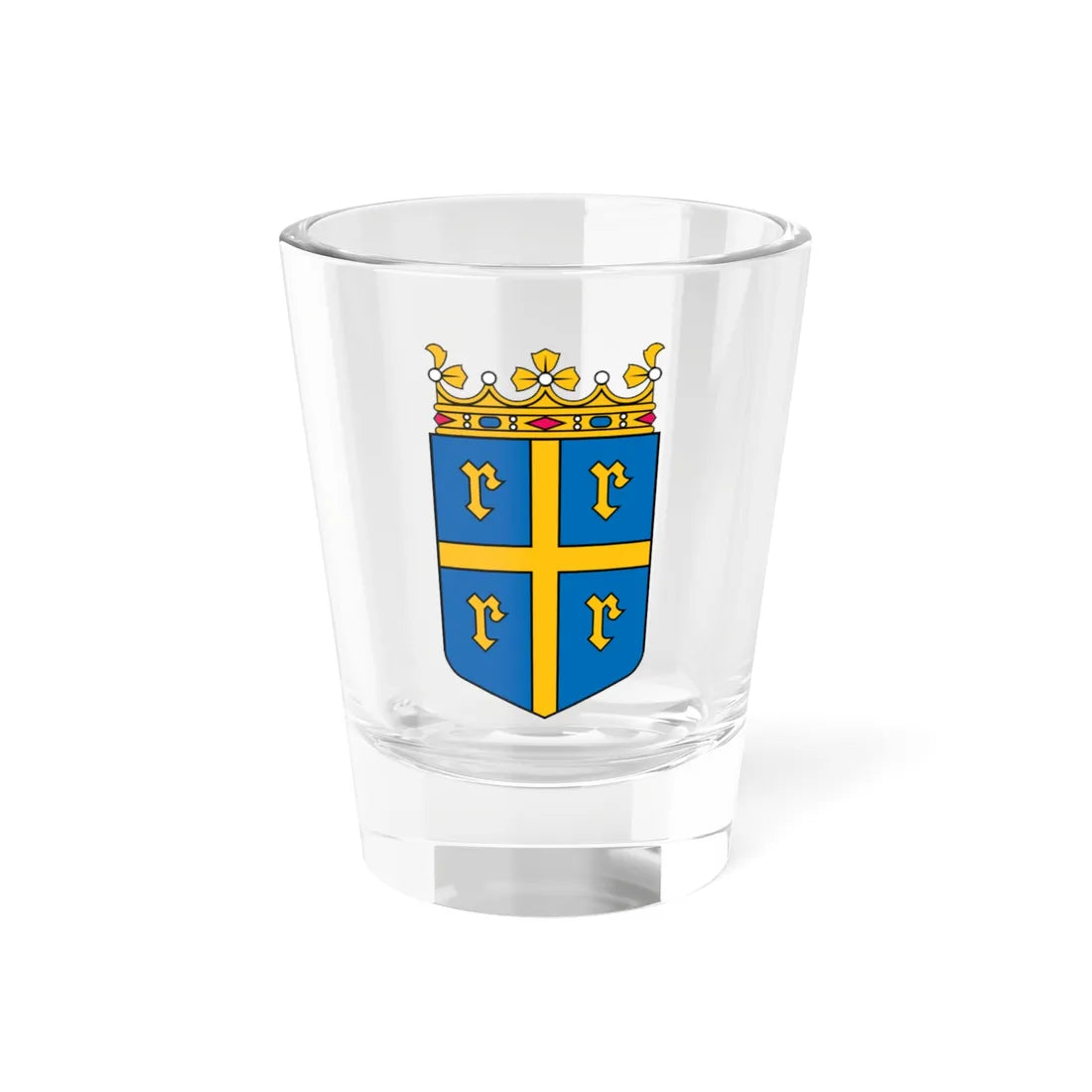 Rauma.vaakuna (Finland) (Coat of Arms) Shot Glass 1.5oz 1.5oz - Go Mug Yourself
