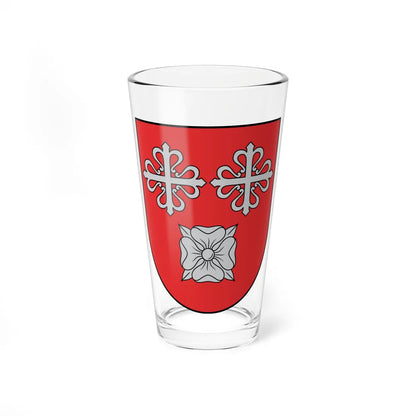 Raunas novads COA (Latvia) (Coat of Arms) Pint Glass 16oz - Go Mug Yourself