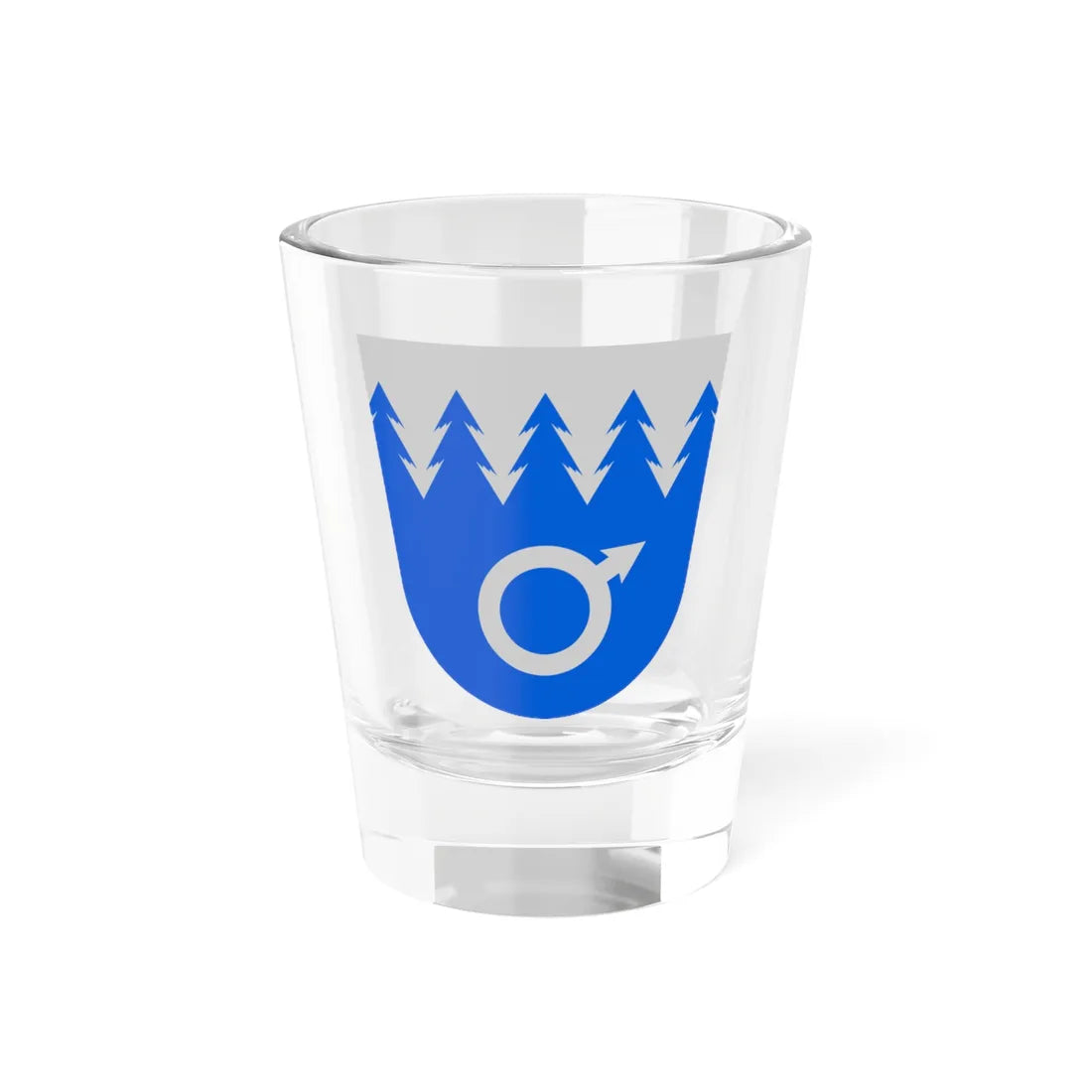 Rautjärvi.vaakuna (Finland) (Coat of Arms) Shot Glass 1.5oz 1.5oz - Go Mug Yourself