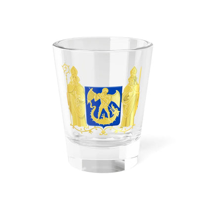 Ravels wapen (Belgium) (Coat of Arms) Shot Glass 1.5oz 1.5oz - Go Mug Yourself