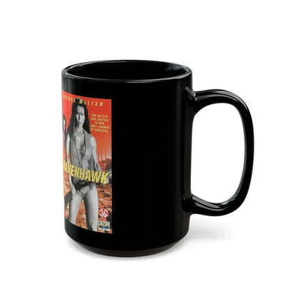 RAVENHAWK (VHS COVER) - Black Coffee Mug - Go Mug Yourself