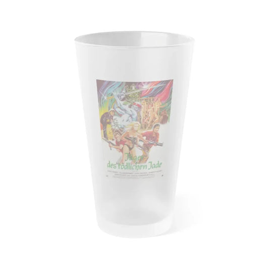 RAW FORCE (GERMAN) 1982 Movie Poster - Frosted Pint Glass 16oz Default Title - Go Mug Yourself