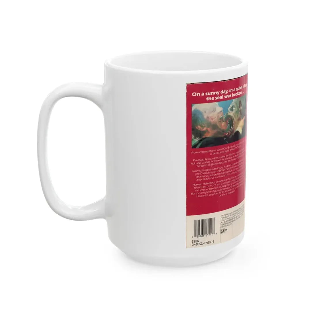 RAW HEAD REX (VHS COVER) - White Coffee Mug - Go Mug Yourself