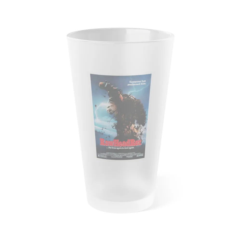 RAWHEAD REX 1986 Movie Poster - Frosted Pint Glass 16oz-Go Mug Yourself