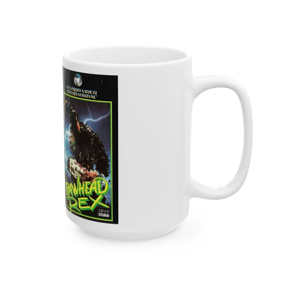 RAWHEAD REX (VHS COVER) - White Coffee Mug-Go Mug Yourself