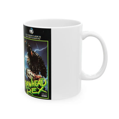 RAWHEAD REX (VHS COVER) - White Coffee Mug-Go Mug Yourself