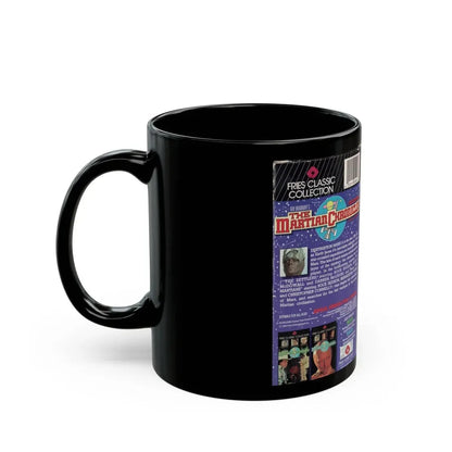 RAY BRADBURYS THE MARTIAN CHRONICLES VOLUME 1 THE EXPEDITIONS (VHS COVER) - Black Coffee Mug - Go Mug Yourself