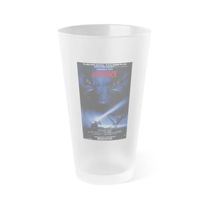 RAZORBACK 1984 Movie Poster - Frosted Pint Glass 16oz-16oz-Frosted-Go Mug Yourself