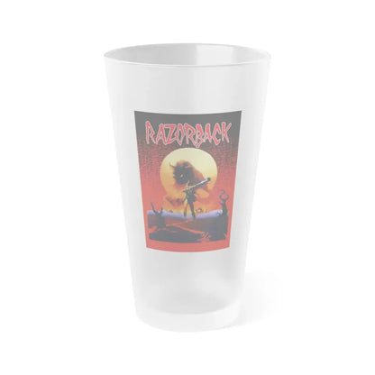 RAZORBACK (2) 1984 Movie Poster - Frosted Pint Glass 16oz Default Title - Go Mug Yourself