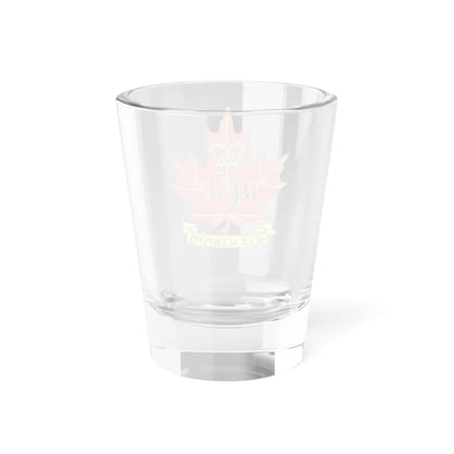 RCACC Badge (Canada) (Coat of Arms) Shot Glass 1.5oz - Go Mug Yourself