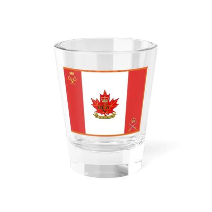 RCACC Camp Flag (Canada) Shot Glass 1.5oz 1.5oz - Go Mug Yourself