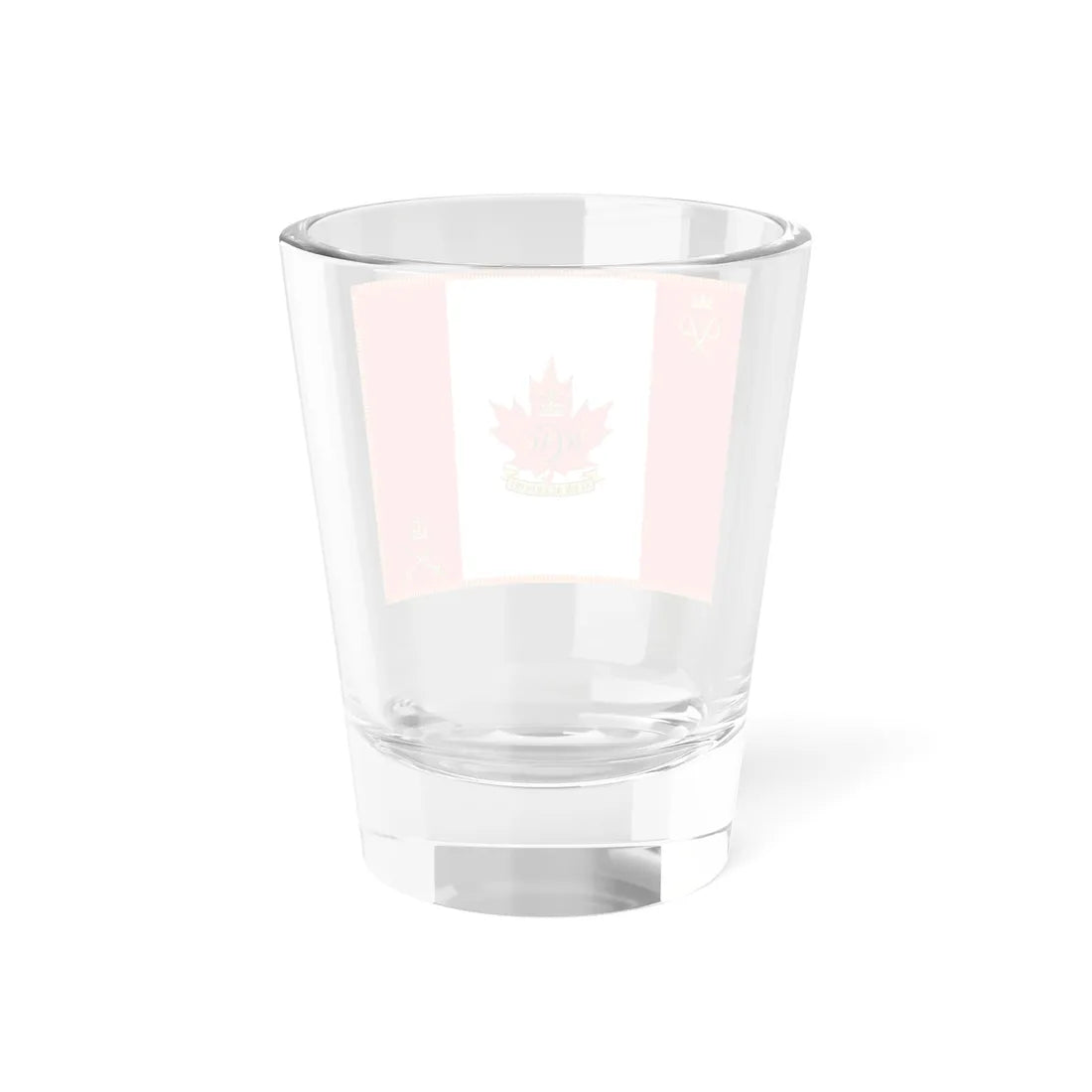 RCACC Camp Flag (Canada) Shot Glass 1.5oz - Go Mug Yourself