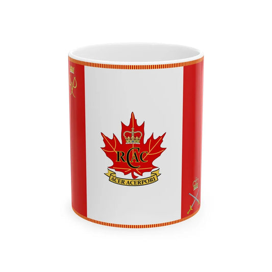 RCACC Camp Flag (Canada) White Coffee Mug 11oz - Go Mug Yourself