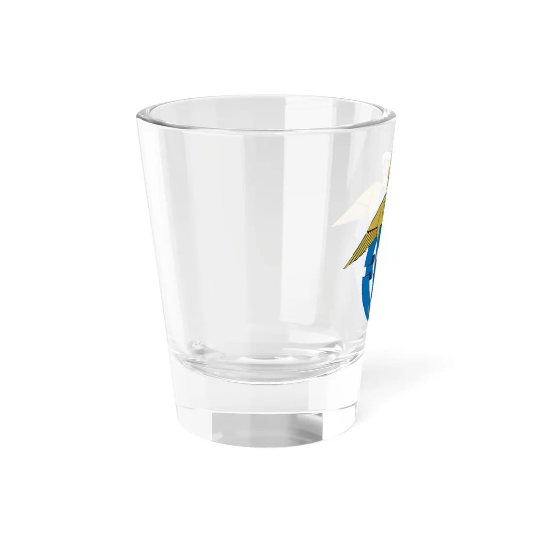 RDAF Air Control Wing (Denmark) (Coat of Arms) Shot Glass 1.5oz - Go Mug Yourself