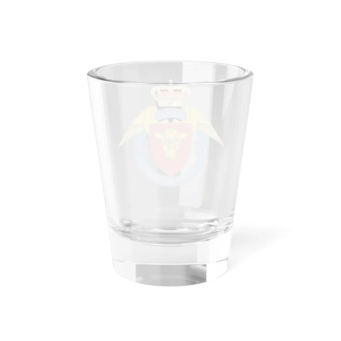 RDAF Air Transport Wing Aalborg (Denmark) (Coat of Arms) Shot Glass 1.5oz - Go Mug Yourself