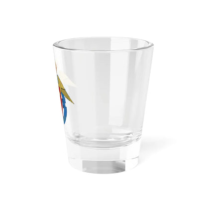 RDAF Air Transport Wing Aalborg (Denmark) (Coat of Arms) Shot Glass 1.5oz - Go Mug Yourself