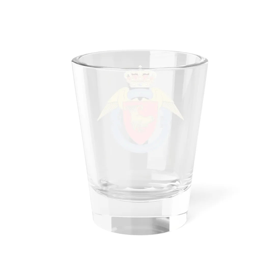 RDAF Helicopter Wing Karup (Denmark) (Coat of Arms) Shot Glass 1.5oz - Go Mug Yourself