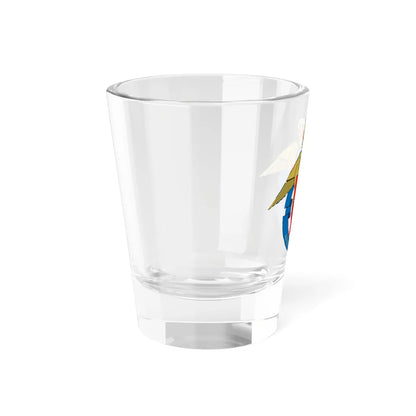 RDAF Helicopter Wing Karup (Denmark) (Coat of Arms) Shot Glass 1.5oz - Go Mug Yourself