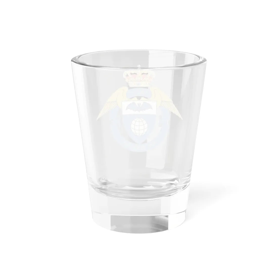 RDAF Mobile Air Control Centre (Denmark) (Coat of Arms) Shot Glass 1.5oz - Go Mug Yourself