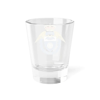 RDAF Mobile Air Control Centre (Denmark) (Coat of Arms) Shot Glass 1.5oz - Go Mug Yourself