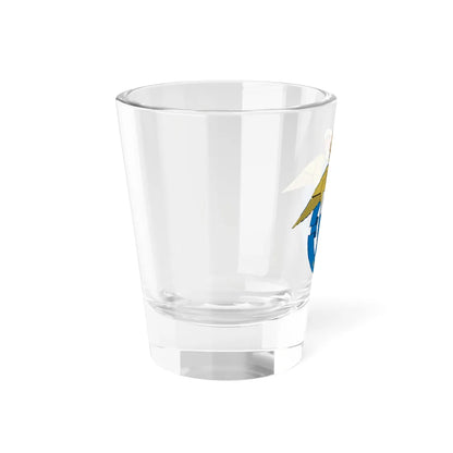 RDAF Mobile Air Control Centre (Denmark) (Coat of Arms) Shot Glass 1.5oz - Go Mug Yourself