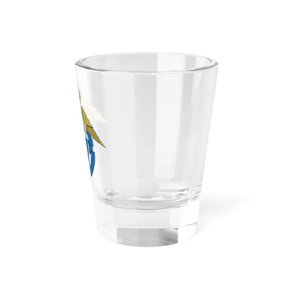 RDAF Mobile Air Control Centre (Denmark) (Coat of Arms) Shot Glass 1.5oz - Go Mug Yourself