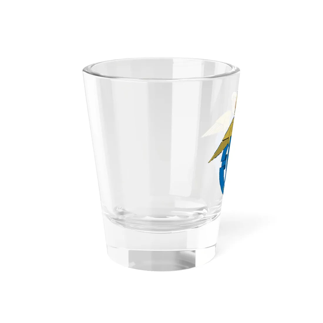 RDAF Squadron 542 (Denmark) (Coat of Arms) Shot Glass 1.5oz - Go Mug Yourself
