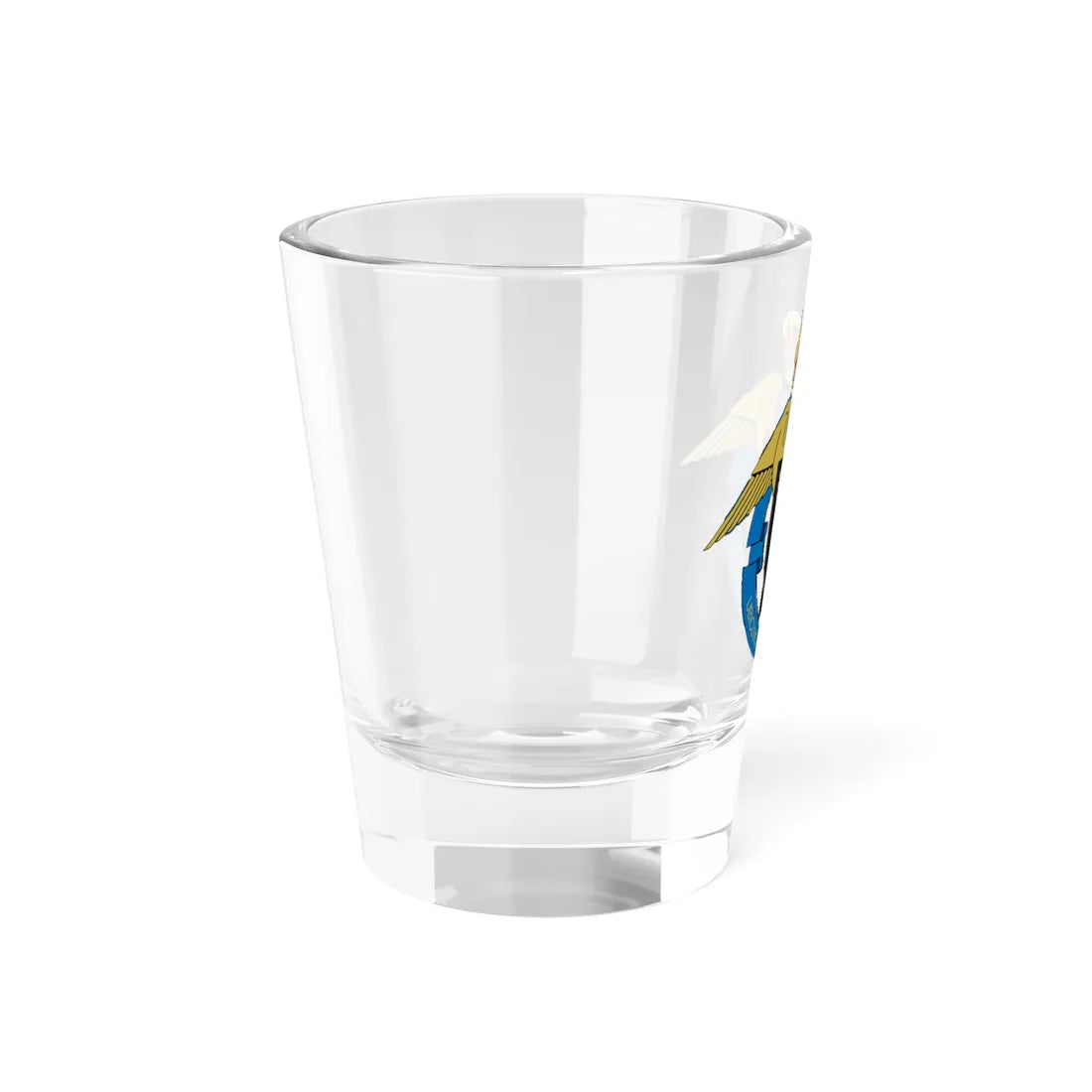 RDAF Squadron 721 (Denmark) (Coat of Arms) Shot Glass 1.5oz - Go Mug Yourself
