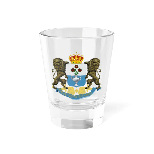 Răducanu Rosettis coat of arms (Algeria) (Coat of Arms) Shot Glass 1.5oz 1.5oz - Go Mug Yourself