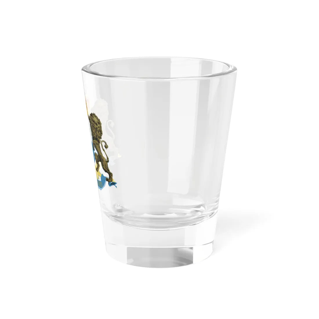 Răducanu Rosettis coat of arms (Algeria) (Coat of Arms) Shot Glass 1.5oz - Go Mug Yourself