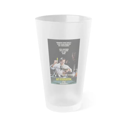 RE-ANIMATOR (2) 1985 Movie Poster - Frosted Pint Glass 16oz Default Title - Go Mug Yourself