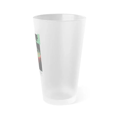 RE-ANIMATOR (ALAMO) 1985 Movie Poster - Frosted Pint Glass 16oz - Go Mug Yourself