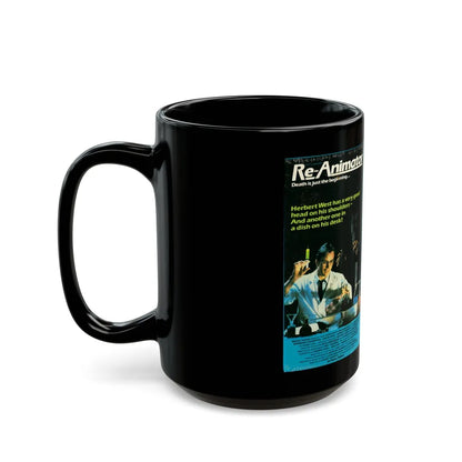 RE ANIMATOR VERSION 2 (VHS COVER) - Black Coffee Mug-Go Mug Yourself