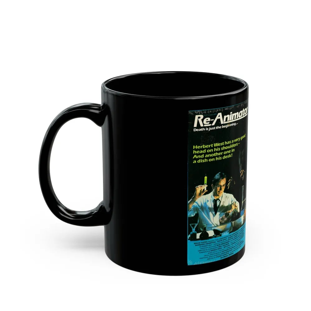 RE ANIMATOR VERSION 2 (VHS COVER) - Black Coffee Mug-Go Mug Yourself