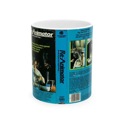 RE ANIMATOR VERSION 2 (VHS COVER) - White Coffee Mug 11oz - Go Mug Yourself