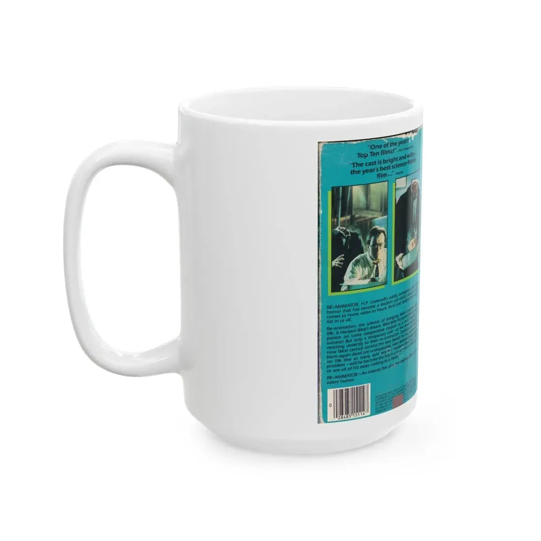 RE ANIMATOR (VHS COVER) - White Coffee Mug - Go Mug Yourself