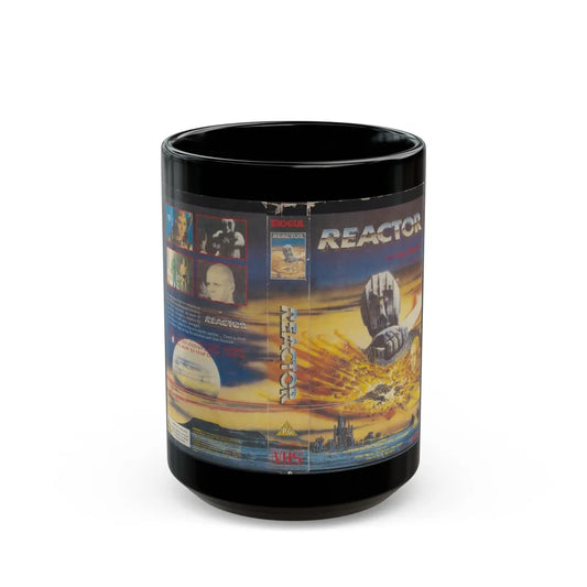 REACTOR (VHS COVER) - Black Coffee Mug-15oz-Go Mug Yourself