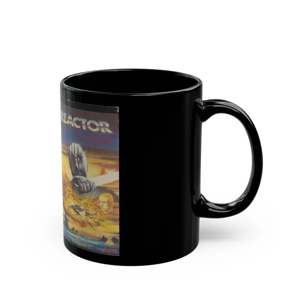 REACTOR (VHS COVER) - Black Coffee Mug-Go Mug Yourself