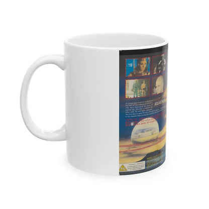 REACTOR (VHS COVER) - White Coffee Mug - Go Mug Yourself
