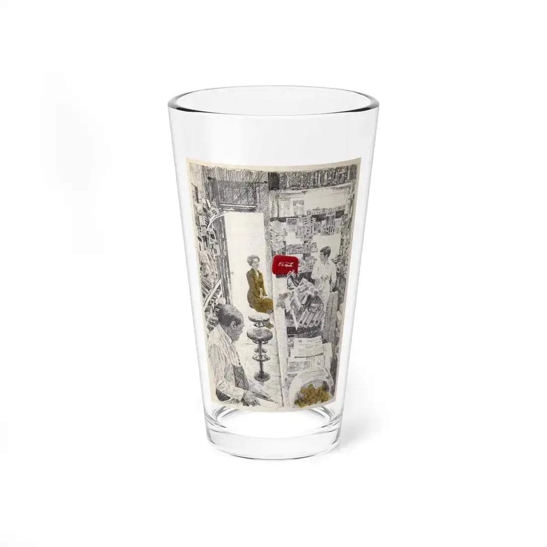 Reader's Digest Condensed Books, c. 1980 (3) (Magazine Illustration) Pint Glass 16oz 16oz - Go Mug Yourself