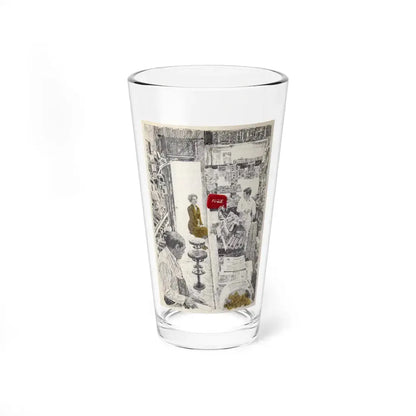 Reader's Digest Condensed Books, c. 1980 (3) (Magazine Illustration) Pint Glass 16oz 16oz - Go Mug Yourself