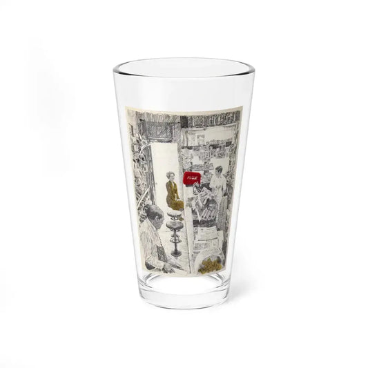 Reader's Digest Condensed Books, c. 1980 (3) (Magazine Illustration) Pint Glass 16oz 16oz - Go Mug Yourself