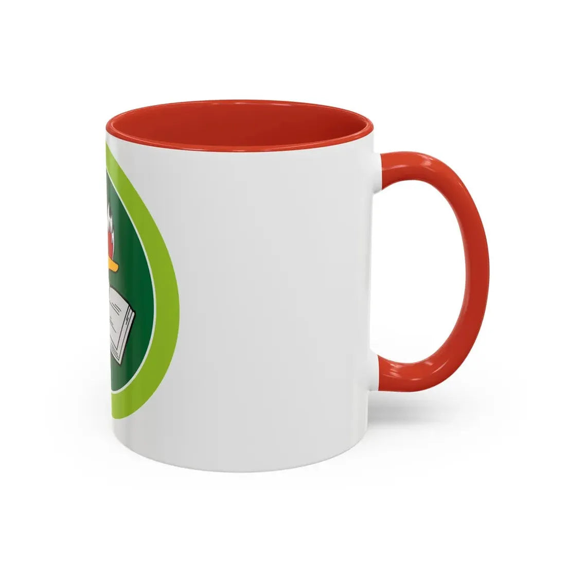 Reading (Boy Scout Merit Badge) Accent Coffee Mug - Go Mug Yourself