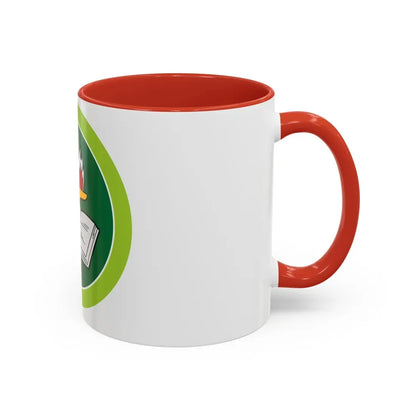 Reading (Boy Scout Merit Badge) Accent Coffee Mug - Go Mug Yourself