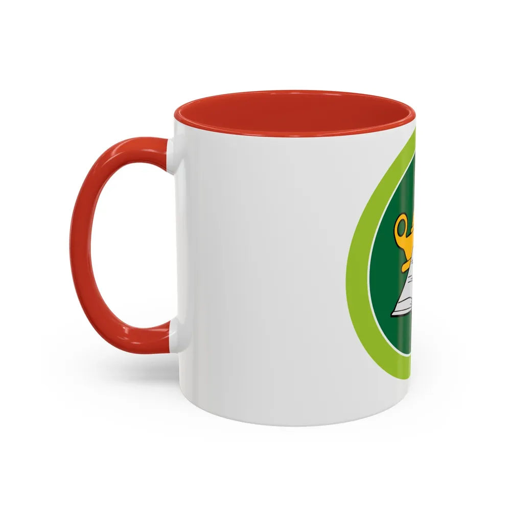 Reading (Boy Scout Merit Badge) Accent Coffee Mug-Go Mug Yourself