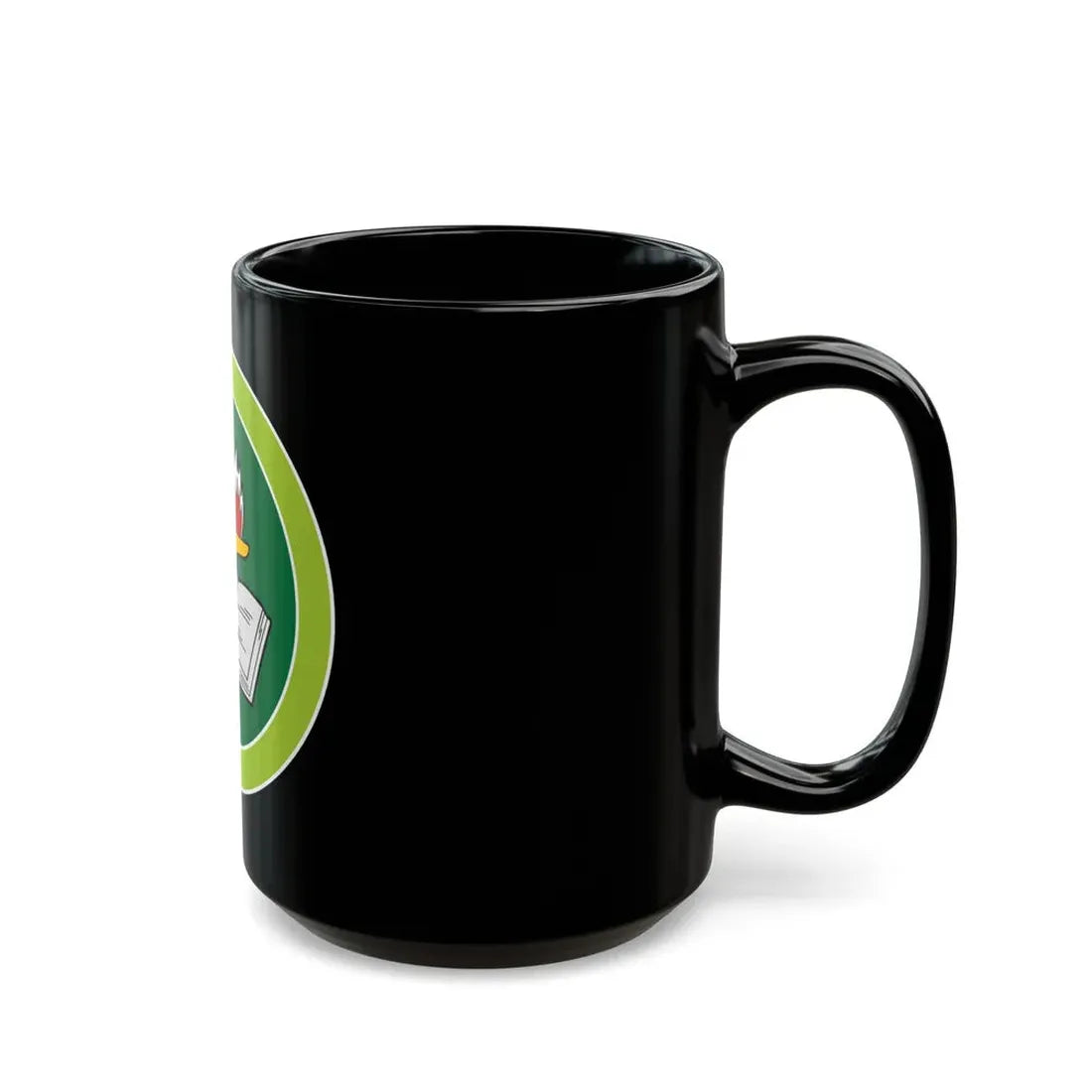 Reading (Boy Scout Merit Badge) Black Coffee Mug - Go Mug Yourself