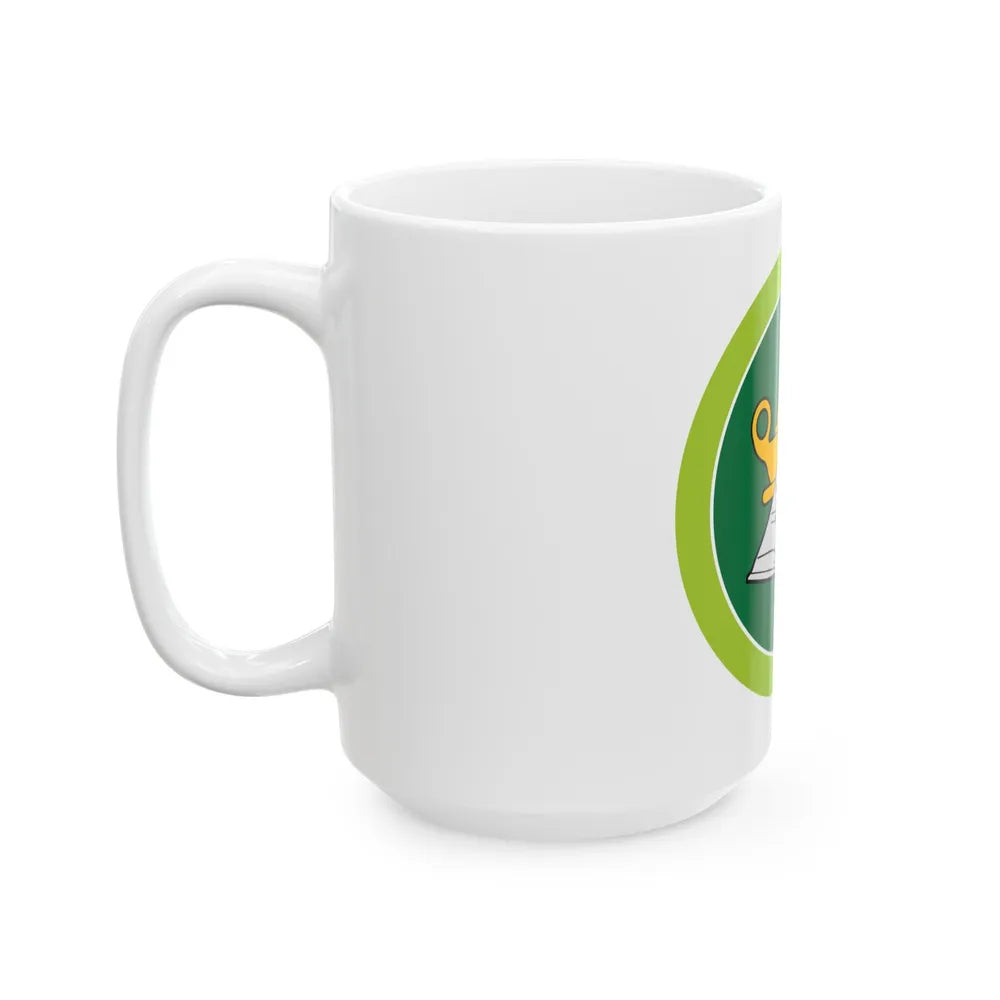 Reading (Boy Scout Merit Badge) White Coffee Mug-Go Mug Yourself